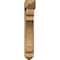 Ekena Millwork Olympic Arts and Crafts Rough Sawn Bracket w/ Offset Brace, Western Red Cedar, 8"W x 36"D x 48"H BKT0806X36X48OLY03RWR - alternate 2
